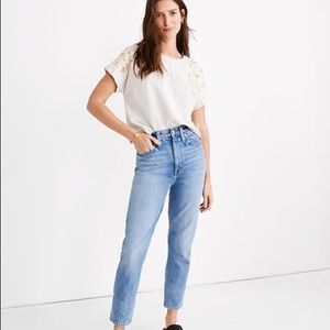 Madewell mom jeans